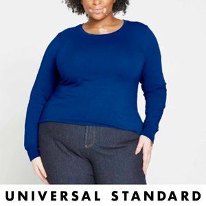 Long Sleeve Tee Rex in Lapis (L)